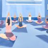 cours de yoga collectif pour débutant et confirmés